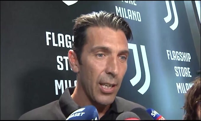 Buffon: "Chiellini mi ha offerto la fascia"