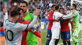 Messi e Medel, è rissa: testa a testa ed espulsione per tutti e due