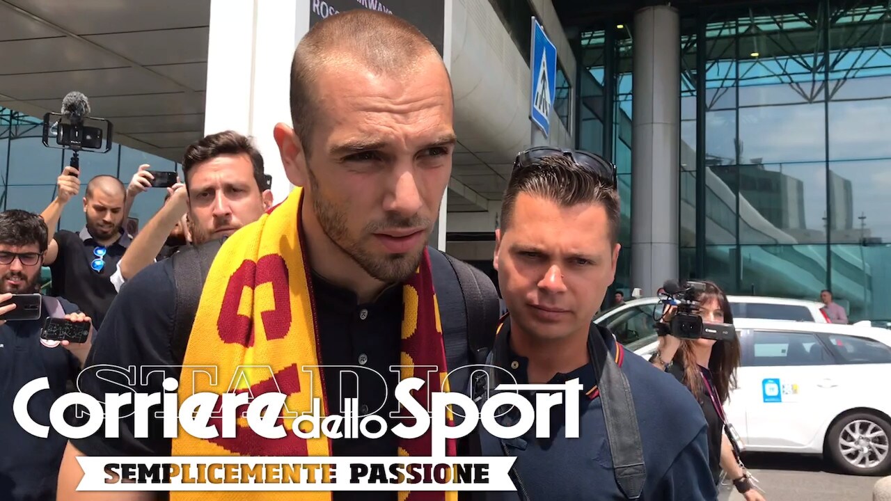Pau Lopez è sbarcato a Fiumicino: "Sono molto felice"