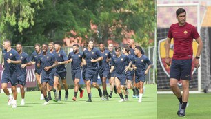 Roma, primo allenamento per Fonseca a Trigoria
