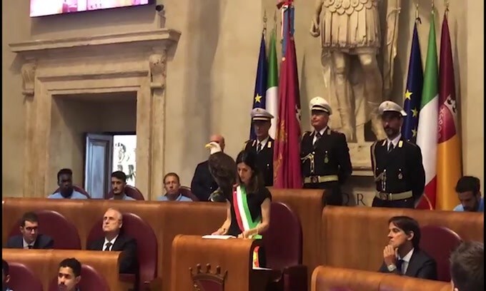 Raggi alla Lazio: "Grazie per le emozioni della Coppa Italia"