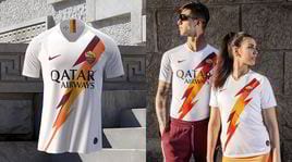 Roma, presentata la seconda maglia