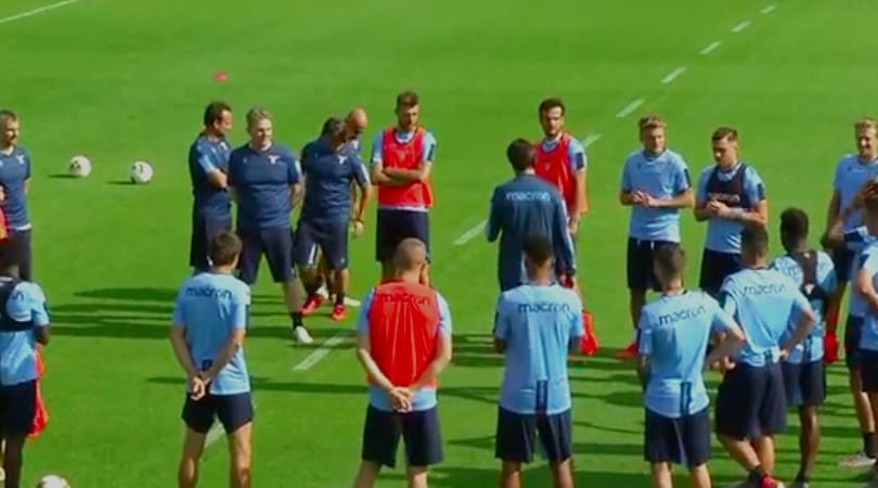 Lazio, inizia il ritiro di Auronzo di Cadore