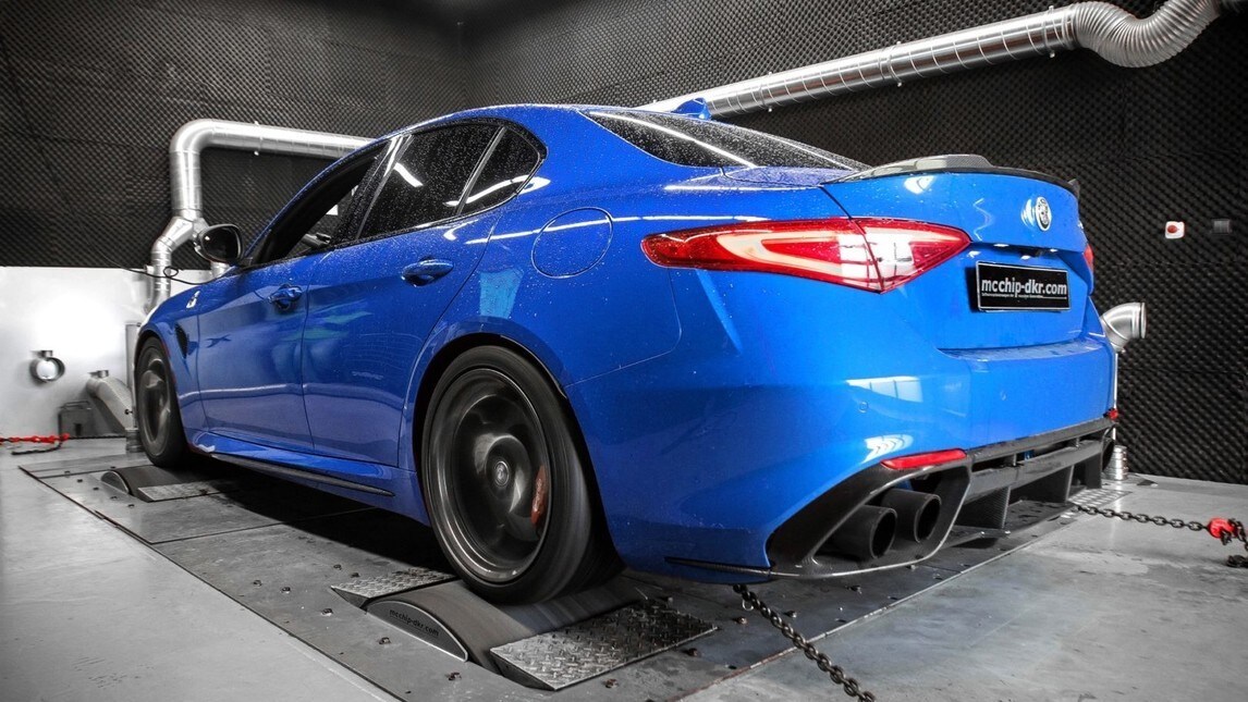 Alfa Romeo Giulia Quadrifoglio di McChip-Dkr - Le immagini