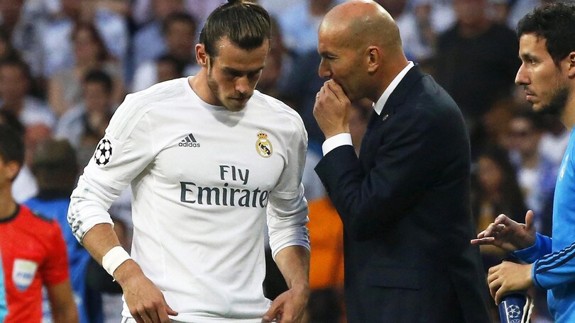 Real Madrid, Zidane: "Bale? Spero vada via presto"