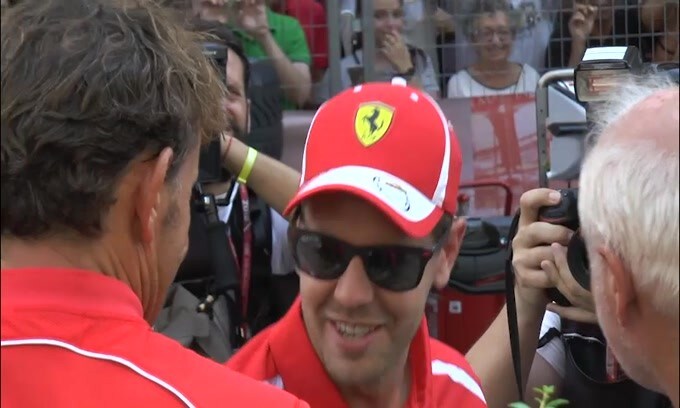 Silverstone, Vettel felice del prolungamento
