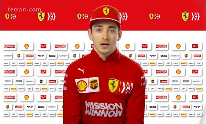 Leclerc, testa a Hockenheim