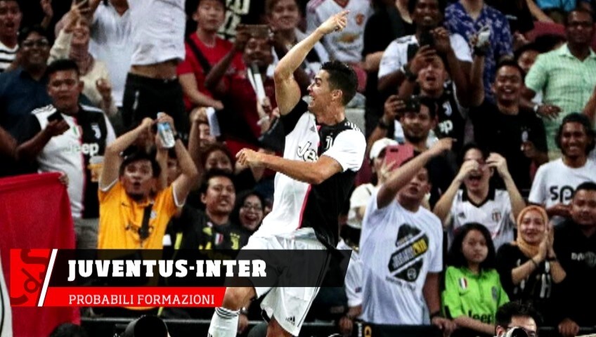 ICC: Juventus-Inter, le probabili formazioni