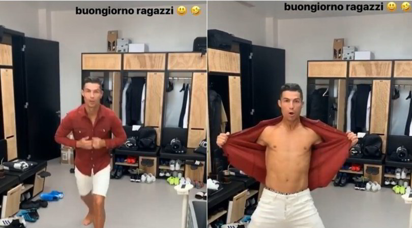 Cristiano Ronaldo, il suo trucco post allenamento è lo yoga