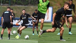 Anche Icardi a lavoro con l'Inter ad Appiano