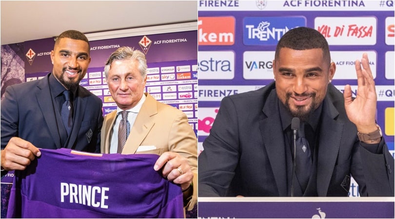 Fiorentina, ecco Boateng: le foto della presentazione