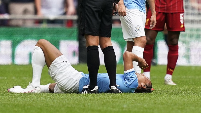 City, Sané crac: rottura del legamento crociato