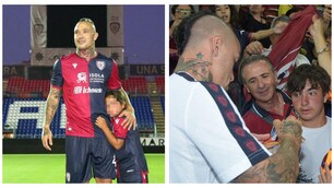 Cagliari, che accoglienza per il Ninja Nainggolan