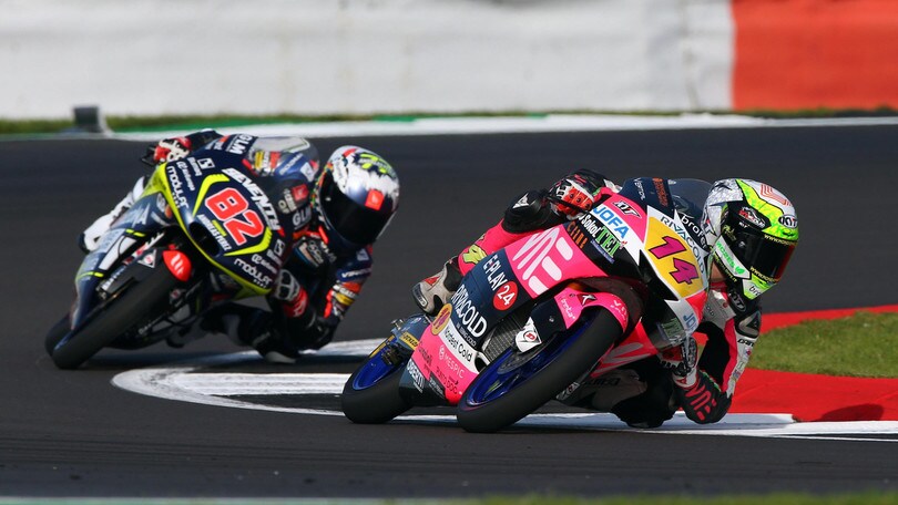 Moto3: Arbolino in pole a Silverstone