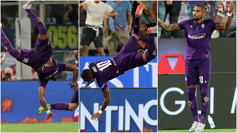 Boateng, super gol: l'esultanza è acrobatica