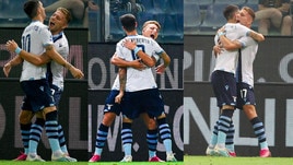 Immobile, gol numero 101 in Serie A e abbraccio a Luis Alberto