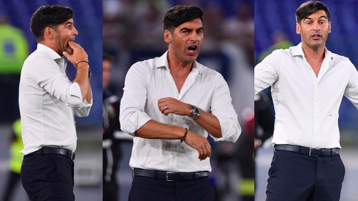 Roma-Genoa, Fonseca scatenato in panchina