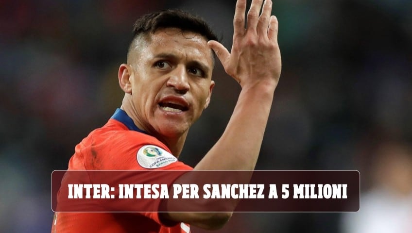 Inter, per Sanchez c'è l'intesa a 5 milioni