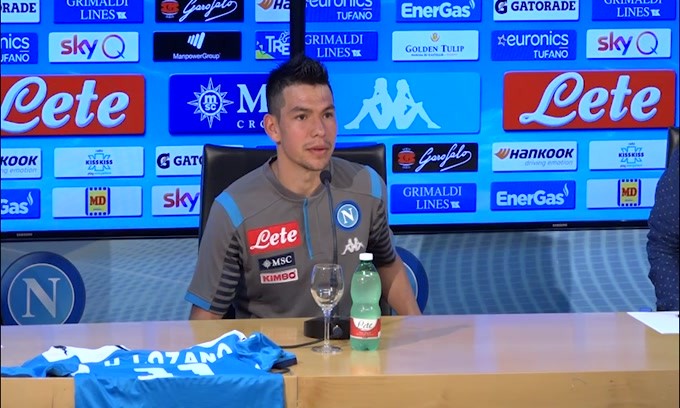 Lozano: "Napoli è stata la mia prima scelta"