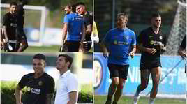 Inter, che entusiasmo con Conte! Icardi in campo col gruppo