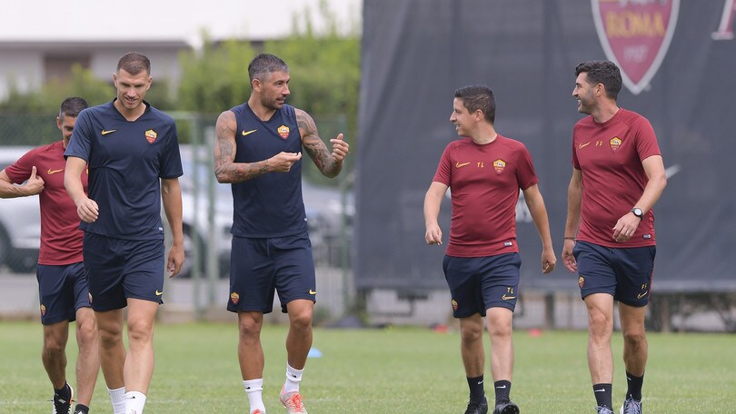 Roma: Fonseca, Kolarov e Dzeko preparano la strategia anti-Lazio