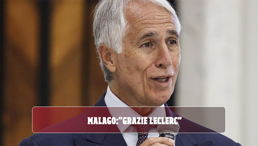 Trionfo Ferrari, Malagò: "Grazie Leclerc, vittoria da grande"