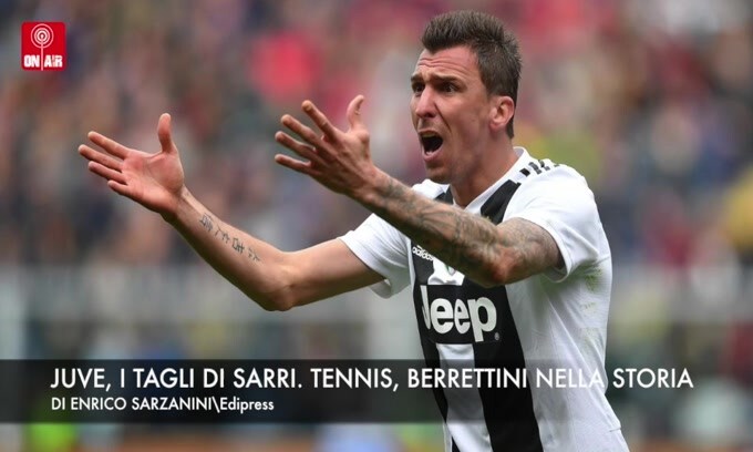 Juve, i tagli di Sarri. Tennis, Berrettini nella storia