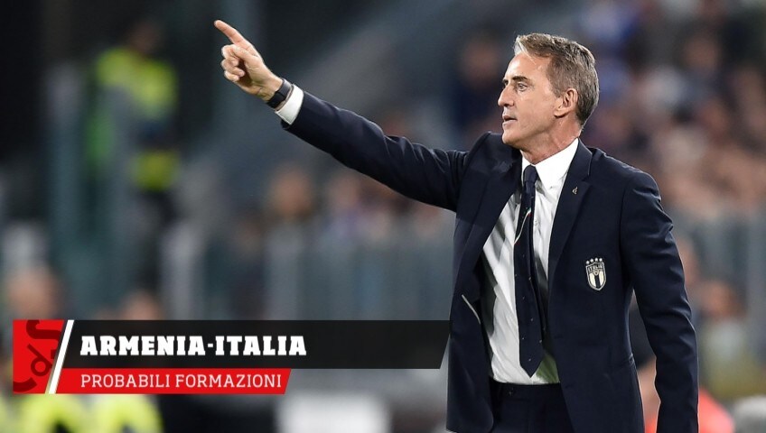 Armenia-Italia, le probabili formazioni
