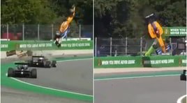 Alex Peroni, incidente spaventoso a Monza: la macchina vola in aria!