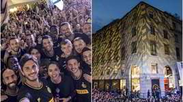 L'Inter presenta la terza maglia davanti a 5 mila tifosi