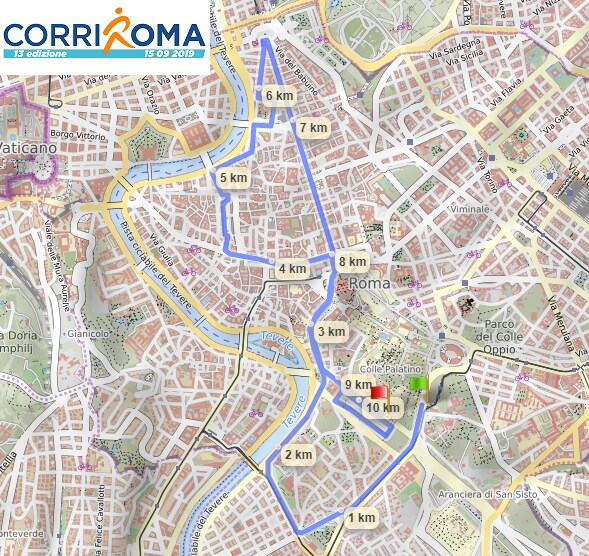 CorriRoma 2019: il 15 settembre attesi in 2500 al via