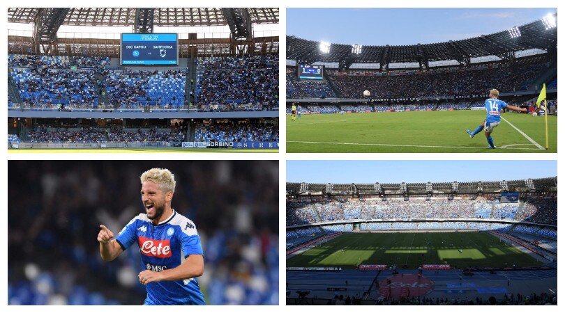 Napoli ok nel nuovo San Paolo grazie a Mertens