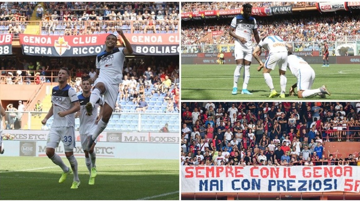 L'Atalanta sbanca il Ferraris. Contestato Preziosi!