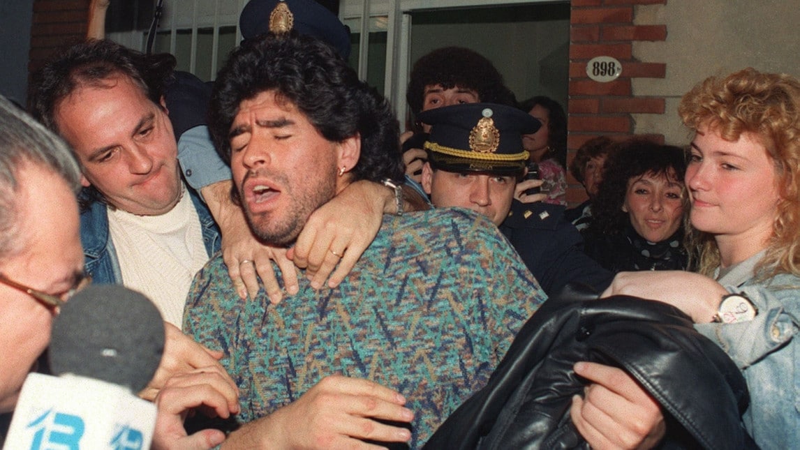 Maradona, le immagini del film