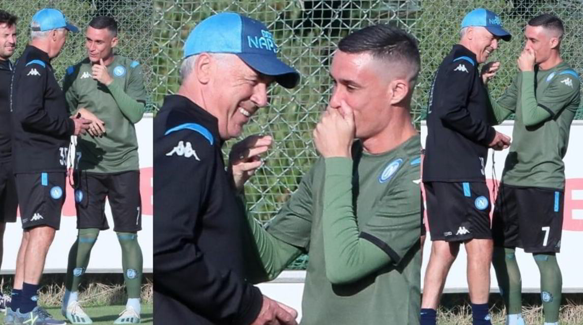 Napoli, Callejon scherza con Ancelotti: così si vive la vigilia di Champions