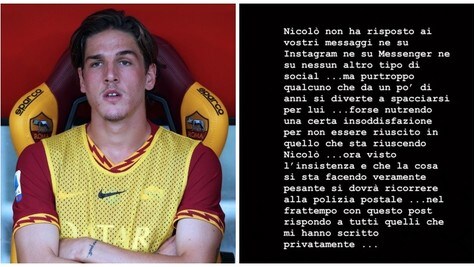 Un falso Zaniolo sui social. La madre: