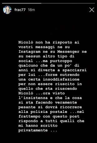 Un falso Zaniolo sui social. La madre: "Chiamiamo la polizia postale"