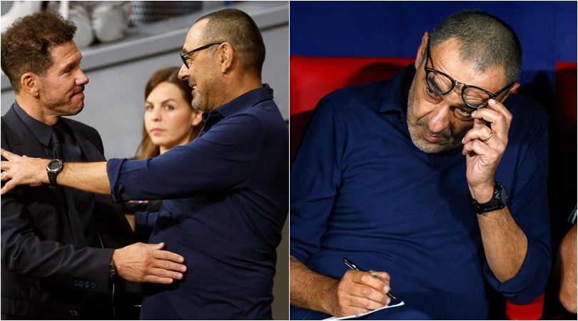 Sarri, esordio in Champions sulla panchina della Juve