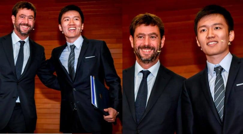 Incontro Agnelli-Zhang, sorrisi e abbracci alla Bocconi