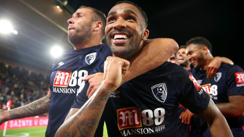 Il Bournemouth raggiunge il City: Southampton ko 3-1