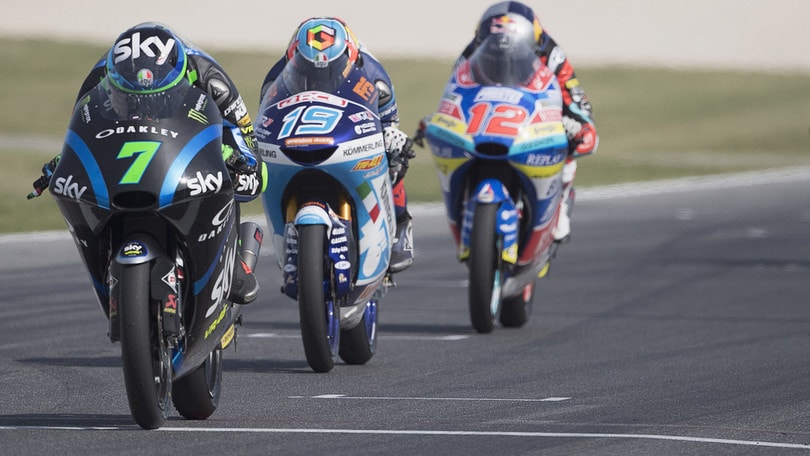 Moto3: pole per Canet ad Aragon, quinto tempo per Vietti
