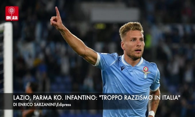 Lazio, Parma ko. Infantino: “L'Italia peggiora sul razzismo”