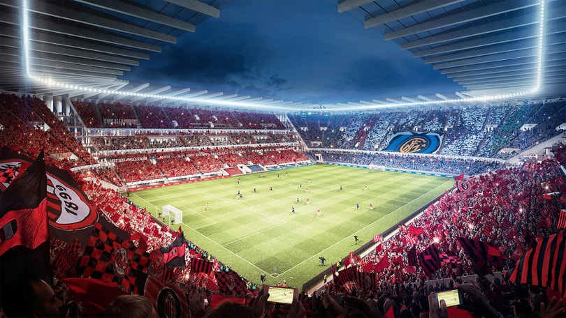 Nuovo stadio San Siro, ecco le foto dei progetti Populous e Manica