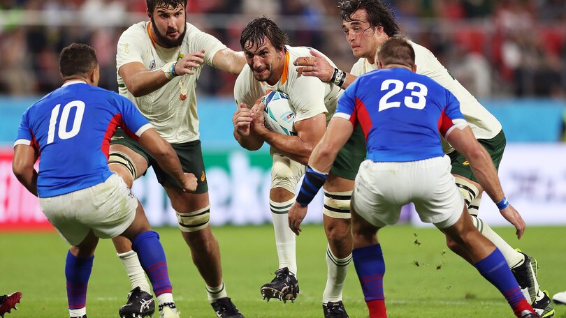 Mondiali rugby: prima vittoria per il Sudafrica, 57-3 alla Namibia
