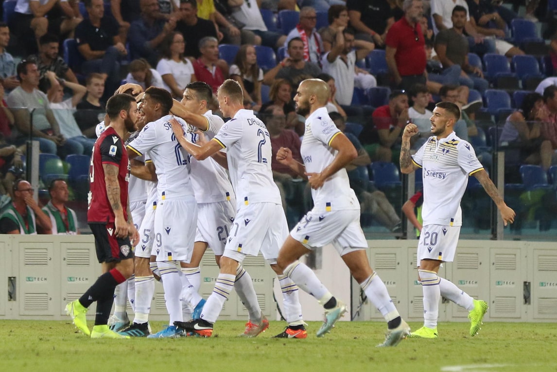 Faraoni spezza i sogni di Maran: 1-1 tra Cagliari e Verona