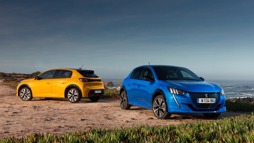 Peugeot e-208, il test su strada
