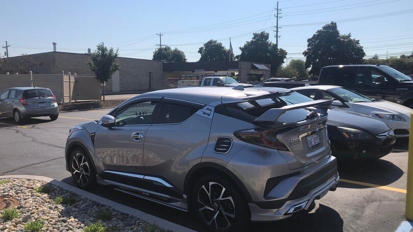 Toyota CH-R, il tuning è cromatissimo