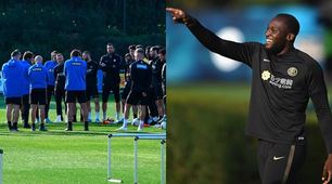 Inter-Juve, discorso di Conte alla squadra. Lukaku c'è