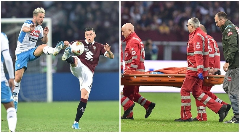 Il Napoli impatta col Torino, che paura per Hysaj!