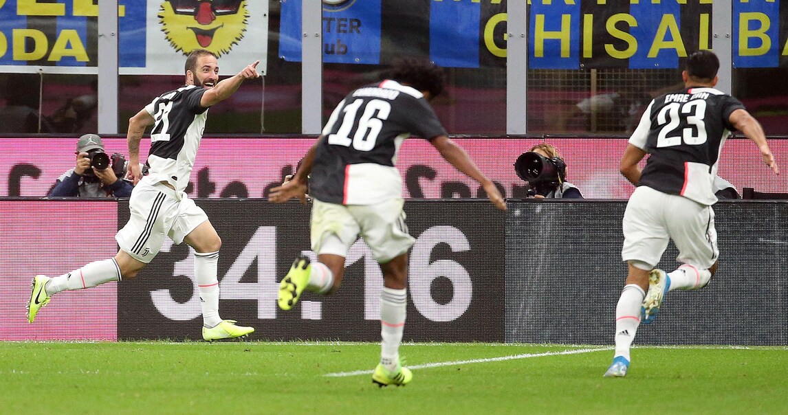 Higuain stende l'Inter e manda la Juve in testa